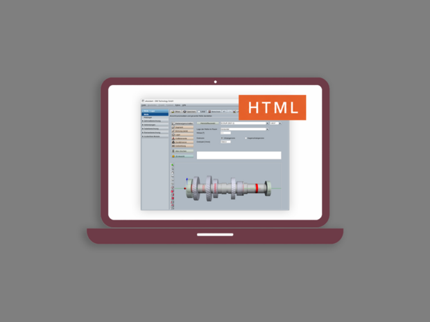Wellenberechnung im HTML-Format