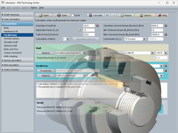 Połączenia wał–piasta