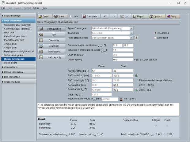 Koło stożkowe (hipoidalne)