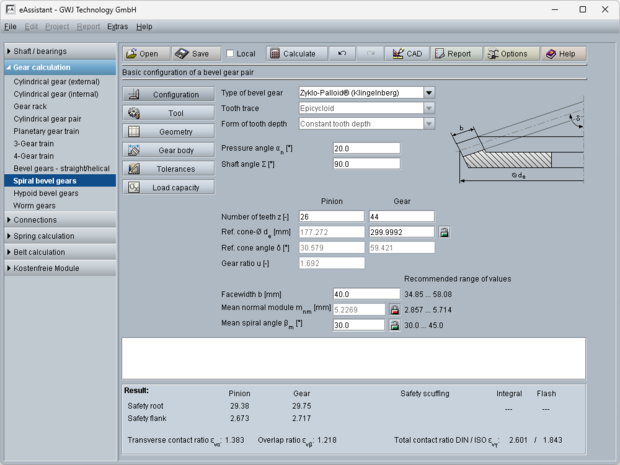 Koło stożkowe (spiralne)