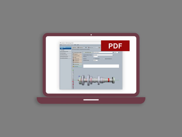 Wellenberechnung im PDF-Format