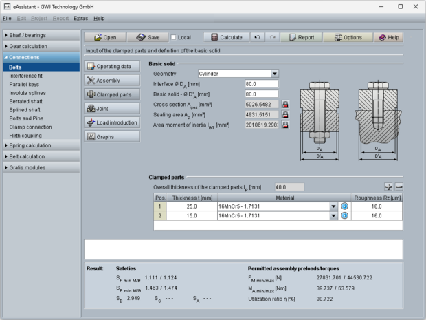 Połączenia śrubowe