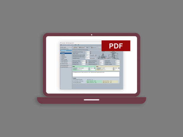 Presssitzberechnung im PDF-Format